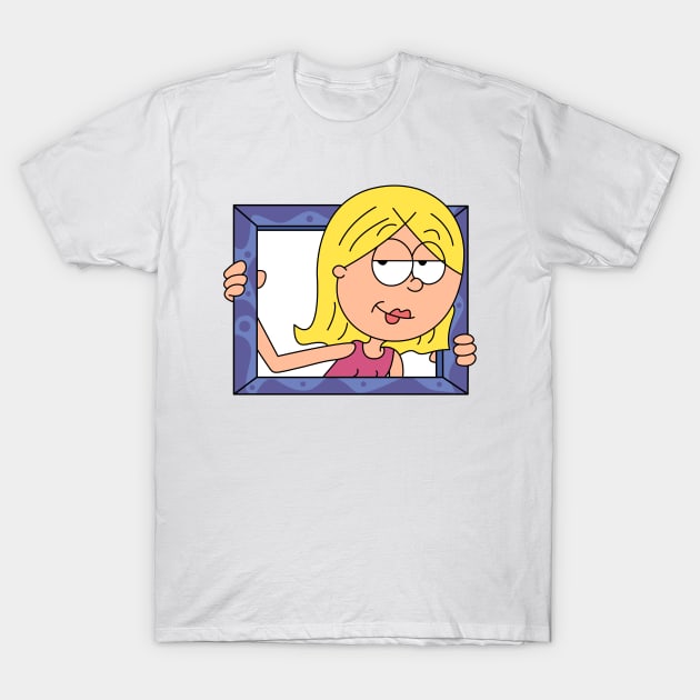 Lizzie Frame T-Shirt by artxlife